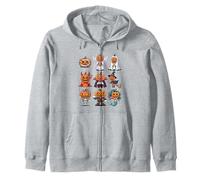 Halloween Pumpkin T-Shirt - Jack-o'-Lantern Costume Group Zip Hoodie