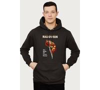 Halloween Pumpkin The Night He Came Home Hooded Sweatshirt in Black | Size: Small Halloween Black S