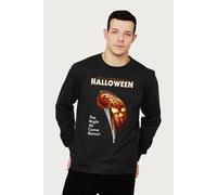 Halloween Pumpkin The Night He Came Home Sweatshirt in Black | Size: Medium Halloween Black M