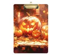 Halloween Pumpkins For Blurred Shiny Cliper Acrylic Board Cute For Football Truck Driver Size 9x12