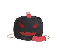 Halloween Purses Gothic Novelty Shoulder Bag Pumpkin Coffin Skull Bat Crossbody Bag holiday Party Gift Candy Bag (B)