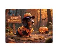 Halloween Puzzle 130 Piece - Spooky Pumpkin and Dachshund Jigsaw | Puzzles for Adults and Kids | Fun Halloween Game for Holiday Decor, Party Favors, Family Game Night Activities