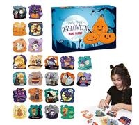 Halloween Puzzle, Funny Jigsaw Puzzle, Jigsaw Puzzles for Kids Above 3 Years Old, Paper Puzzle Toys, Favors Classroom Reward Goody Bag Fillers