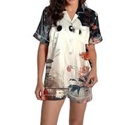 halloween pyjamas women, womens set, ladies size 16/18 pyjamas for women, cows, stolen in her sleep, halloween shorts, womens nighties, fall winter loungewear, leopard print, mother of the bride, cows