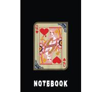 Halloween Queen Of Hearts Playing Cards Notebook: Creepy Witch Halloween Horror Notebooks Journal|Halloween Witchy Magic Creepy Journal For Back To ... Work|Wide College Ruled Compositon Notebook