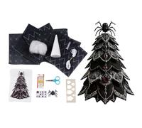 Halloween Quilted Fabric Tree Kit 3D Patchwork DIY Sewing Craft