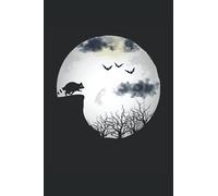 Halloween Racoon moon: 6 x 9 lined journal | Funny and cute Halloween Racoon moon party Costume Animal lover racoons costumes zoo keeper gift