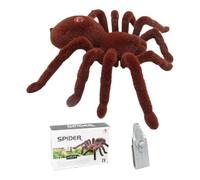 Halloween RC Spider Remote Control Realistic Spider Model Electric Realistic Animal Prank Scary Toys Not Battery
