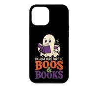 Halloween Reader I'm Just Here For The Boos & Books Case for iPhone 12 Pro Max