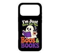 Halloween Reader I'm Just Here For The Boos & Books Case for iPhone 17 Pro Max