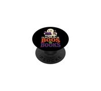 Halloween Reader I'm Just Here For The Boos & Books PopSockets Adhesive PopGrip