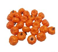 Halloween Ready? Grab This Essential Set of Mini Artificial Foam Pumpkins Today (12pcs Yellow)