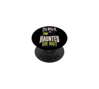 Halloween Realtor I'll Sell It Haunted Or Not Gift PopSockets Adhesive PopGrip