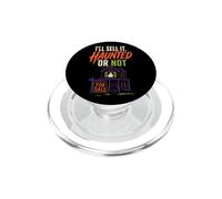 Halloween Realtor I'll Sell It Haunted Or Not Gift PopSockets PopGrip for MagSafe