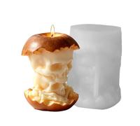 Halloween Resin Casting Moulds | 3D Skull Fruit Shape Silicone Candle Moulds - Cement Clay Model - For Plaster, Concrete, Crafts, Soap, Halloween Party Decorations, Home and Home Decoration