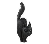 Halloween Resin Figures - Halloween Miniatures | Miini Hallloween Figurines | Spooky Witch Black Cat Pumpkin Ghost Resin Figurines Statue | Horror Ornament | Table Centerpiece For Haunted Houses
