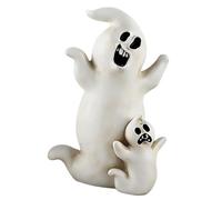 Halloween Resin Figures - Long-lasting Ghost Desk Ornament | Spooky Witch Black Cat Pumpkin Horror Figures Resin, Table Centerpiece Halloween Decoration For Haunted Houses, Horror Parties