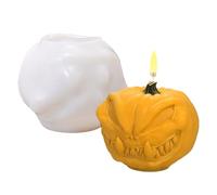 Halloween Resin Molds, Silicone Soap Mould, Spooky Craft Form, Easy Release Casting Tray, Shaping Tool, Reusable Artistic Creation Accessory for Epoxy Resin Plaster Aromatherapy