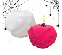 Halloween Resin Molds - Silicone Soap Mould | Spooky Craft Mold Easy Release for Epoxy Resin Plaster Aromatherapy Halloween Decoration Soap Making Art Projects
