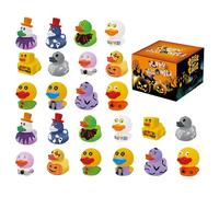 Halloween Rubber Ducks, Halloween Party Favors Rubber Ducks | Bath Toys for Shower Ducks, Assorted Ducks - 24pcs Float, Hallow Duck Bath Toy