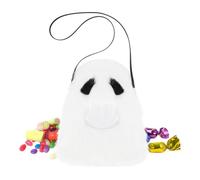 Halloween Satchel Ghosts Scary Plush Satchel Bag | Trendy shoulder bag for travel, shopping, commuting, festivals, concerts, holidays, outdoor activities, home, holidays