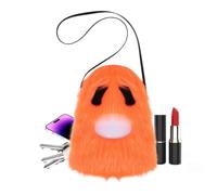 Halloween Satchel Ghosts Scary Plush Satchel Bag | Trendy shoulder bag for travel, shopping, commuting, festivals, concerts, holidays, outdoor activities, home, holidays