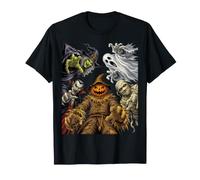 Halloween Scarecrow Pumpkin Witch Ghost Vampire Mummy T-Shirt