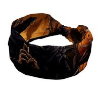 Halloween Scarecrow Women's Headbands, Workout Hairbands, Non Slip Headbands, Moisture Wicking Sport Hairband, Fashion Hair Wrap