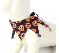 Halloween Scarf Pumpkin Costume Dogs Party Neck Scarf Collar Dress Up Clothing Festival Costume Photo Outfit For Pet