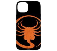 Halloween Scary Alien Parasite Horror Pumpkin Lazy Costume Case for iPhone 15 Plus