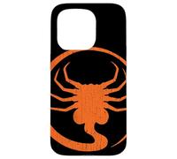 Halloween Scary Alien Parasite Horror Pumpkin Lazy Costume Case for iPhone 15 Pro