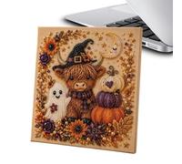 Halloween Scary and Festive Ghost Bead Picture DIY Kit