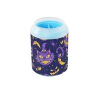 Halloween Scary Cheshire Cat Reusable Pet Foot Washer Soft Silicone Brush Pets Bathing Brush Gently Cleans Paws After Walks