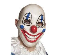 Halloween Scary Circus Fancy Dress Horror Killer Clown Mask with Movable Jaw