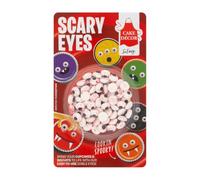 Halloween Scary Eyes 25g - Fun Edible Sugar Decorations for Cupcakes, Biscuits, Cookies & Spooky Bakes - Easy to Use - For Halloween Party Treats