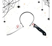 Halloween Scary Headbands Funny Scary Headwear | Terrifying Hair Bands For Men And Women Adults Party Haunted House Carnival Shock Laughing Screams C