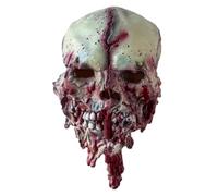 Halloween Scary Mask Realistic Bloody Human Face Ghost Masks Horror Halloween Costume Carnival Cosplay Latex Props Adult