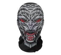 Halloween Scary Mask, Scary Ghost Mask, Horror Funny Mesh Full Headdress - Evil Ghost Mask, Halloween Costume Scary Mesh Halloween Costume for Adults, Holiday Party Accessories