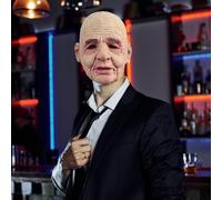 Halloween Scary Masks, Old Man Mask Realistic Face Creepy Horror Latex Full Head Digital Cover Costume Party Props for Adults Women Men Woman (005 Man,One Size)