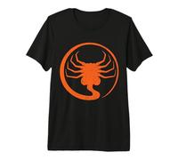 Halloween Scary Parasite Horror Pumpkin Lazy Costume Premium T-Shirt
