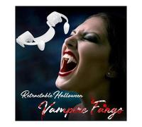 Halloween Scary Party Cosplay Vampire Fangs Retractable Teeth