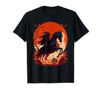 Halloween Scary Pumpkin Headless Horseman T-Shirt