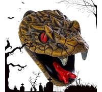 Halloween Scary Whistle - Snake Noise Maker Parody Resin Halloween Props, Prank Toy Sound Maker, Halloween Props for Haunted House Escape Room Outdoor Indoor Decoration Themed Event Games