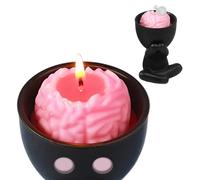 Halloween Scented Candle | Halloween Creative Sculpture Candle Holder - Wax Handmade Fragrance Craft Desktop Decoration for Room Home Holiday Party Thanksgiving Autumn