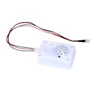 Halloween Scream Horn - Voice Activated Ghost Music, Scary Sound Speaker | LED Light Effects, Screaming Props Haunted Tool | Ghost Sounder For Escape Room, Parties, Camping
