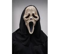 Halloween Scream Mask, Horror Scary Latex Masks Cosplay Costume Accessories, Perfect Funny Gift for Circus or Carnival Themed Party Decoration Props