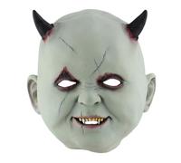 Halloween Season Little Devil for Halloween Party Props | Easter and Halloween Use, No Plastic Smell, Comfortable to Wear, Fits Most Heads, Creepy Face Style