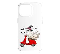 Halloween Season Spooky Motorcycle Ghost Gift Men Women Kids Case for iPhone 16 Pro