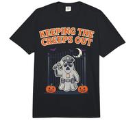 Halloween Security Guard - Keeping The Creeps Out Comfort Colors Adult Heavyweight T-Shirt