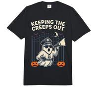 Halloween Security Guard - Keeping The Creeps Out Comfort Colors Adult Heavyweight T-Shirt